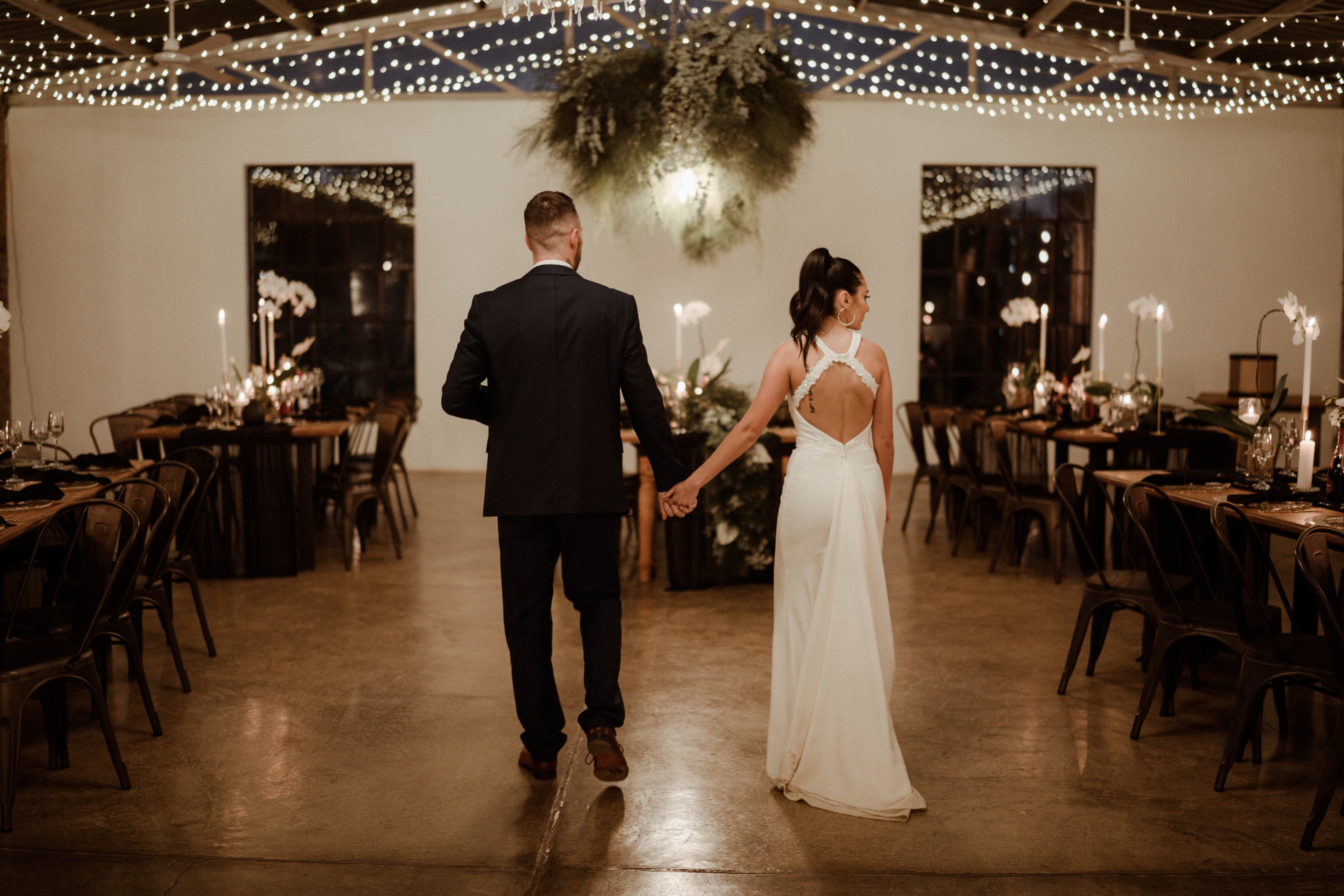 Large wedding reception celebration at Ever Be Wedding Venue Centurion