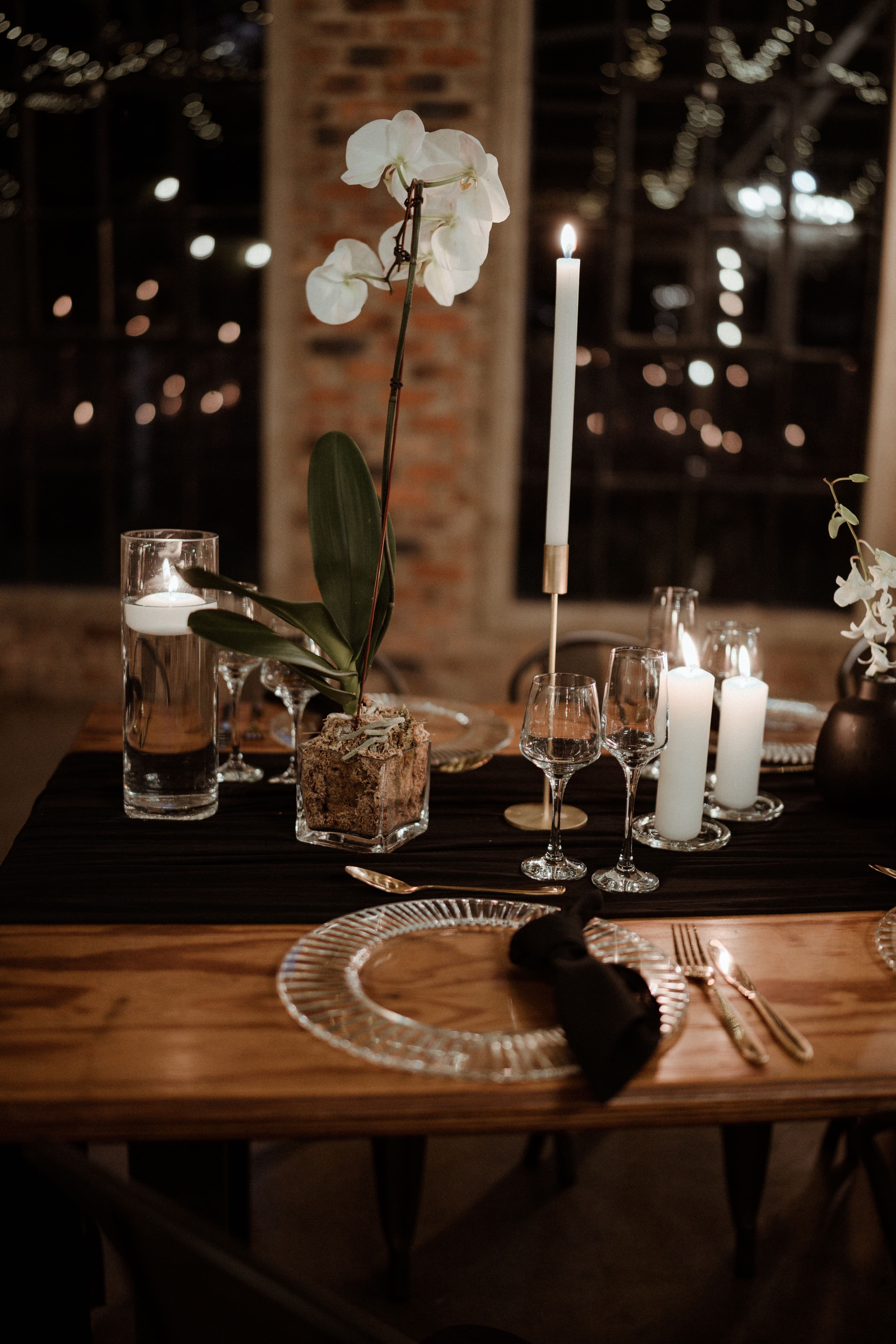 Large wedding reception setup - Gorgeous table decor backdrop at Ever Be Wedding Venue